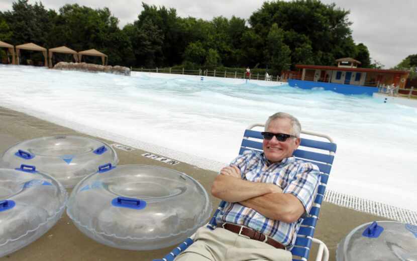 David Busch, owner of Hawaiian Falls Waterparks, lives for the summer. Since the first park...