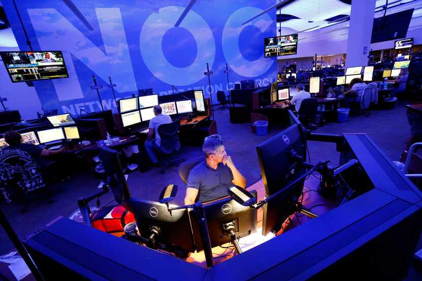 Flight dispatcher Luis Gouveia monitors traffic in Southwest Airlines' Network Operations...