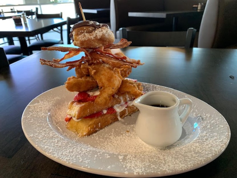 Maple Bacon restaurant in Plano serves breakfast all day.