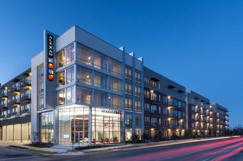  Olympus Property acquires Alexan Arts apartments on Ross Avenue. (Olympus Property)