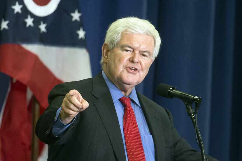 Former House Speaker Newt Gingrich