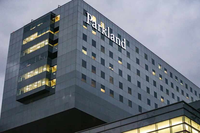 Parkland Memorial Hospital on Tuesday, Dec. 29, 2020. Parkland Health is a member of Duke...