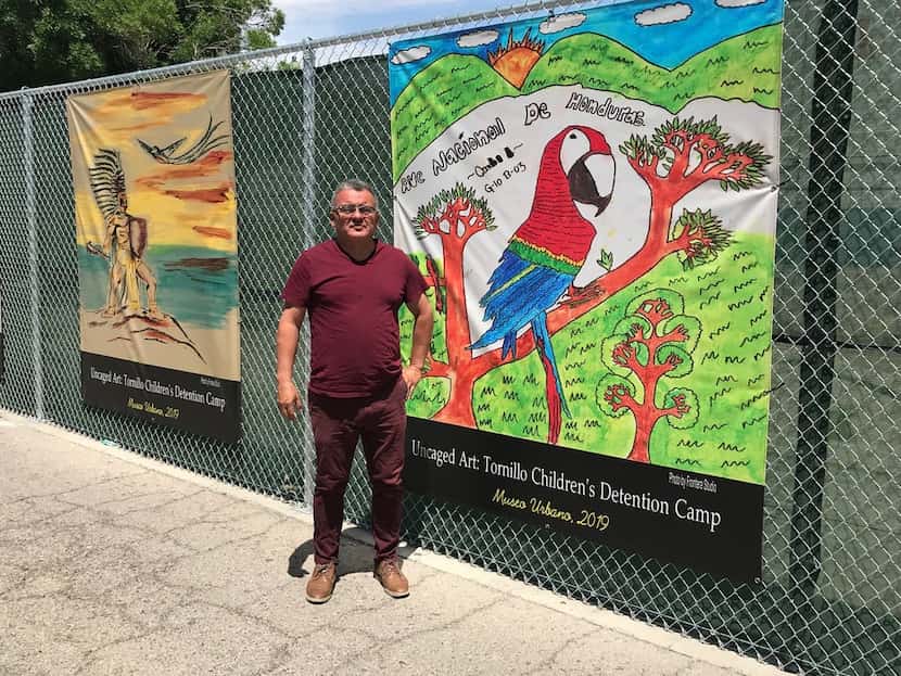 1. El Paso historian David Romo is co-curator of the "Caged Art" exhibition, which opened at...