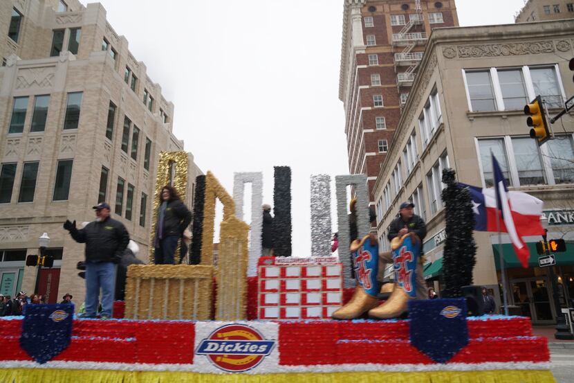 Thousands came out for the Fort Worth Stock Show's "All Western Parade" in downtown Fort...