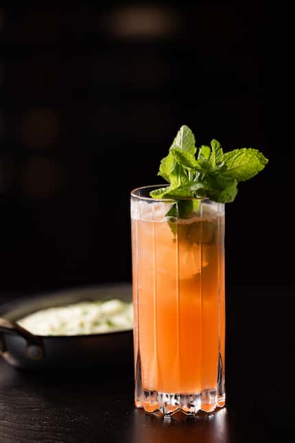 Ramble Room is offering its Citrus Mint Cooler for all those who crave a mocktail.