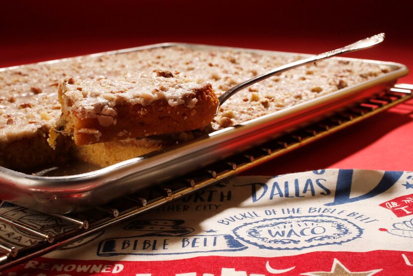 Dr Pepper White Texas Sheet Cake 