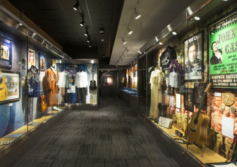 The Johnny Cash Museum located at 119 Third Avenue South, Nashville, TN, opened to the...