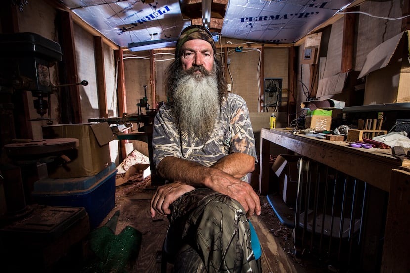 This undated image released by A&E shows Phil Robertson from the popular series "Duck...