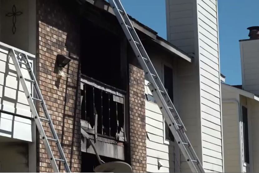 A dog was rescued March 16 after it was found unresponsive following an apartment fire in...