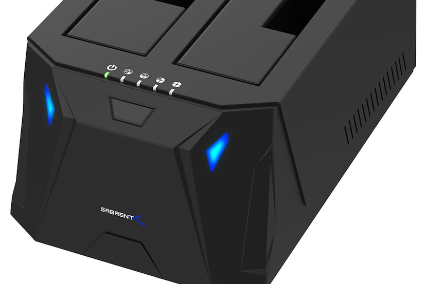 This Sabrent hard drive dock can read bare drives and even copy the contents to another drive.
