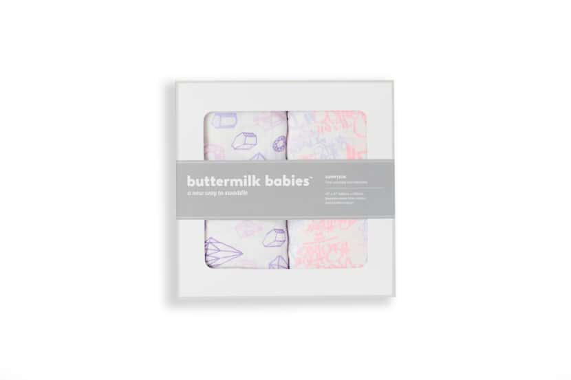Tough Cookie swaddles, four, Buttermilk Babies, $75. Available at Little Things, 5207 Bonita...