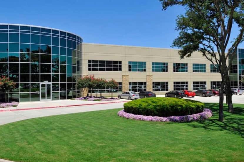 The Lake Vista Pointe office building is near Interstate 35E in Lewisville.