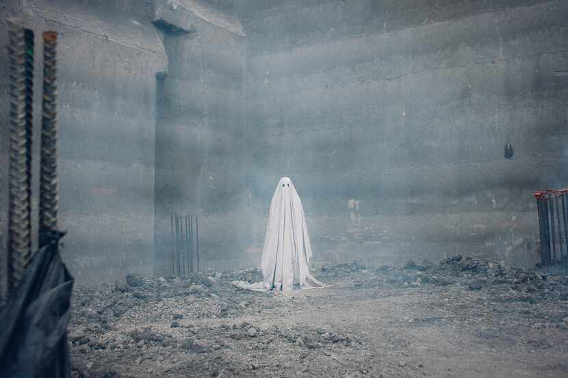 Casey Affleck (and sheet) in David Lowery's "A Ghost Story"