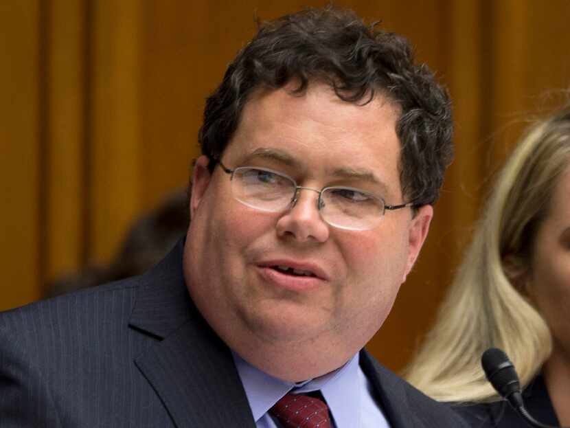 In this 2013 file photo, Rep. Blake Farenthold, R-Texas, is seen on Capitol Hill in...