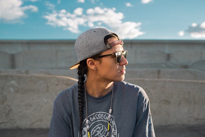 Frank Waln has made a name as a hip-hop artist who raps about modern-say struggles of...