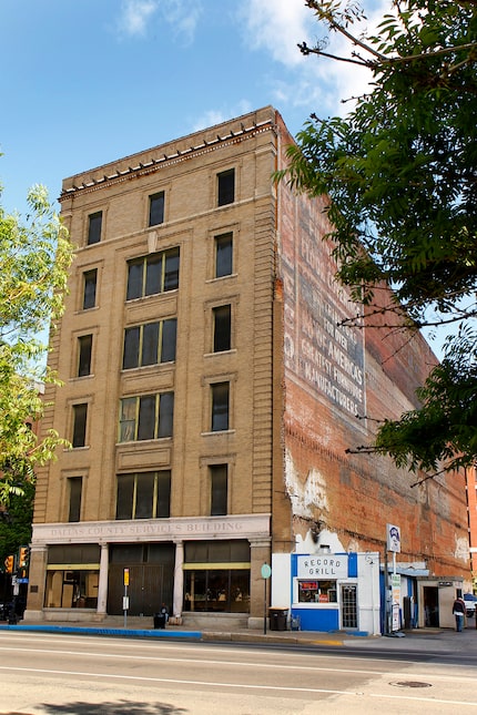 The Purse Building at 601 Elm Street. 