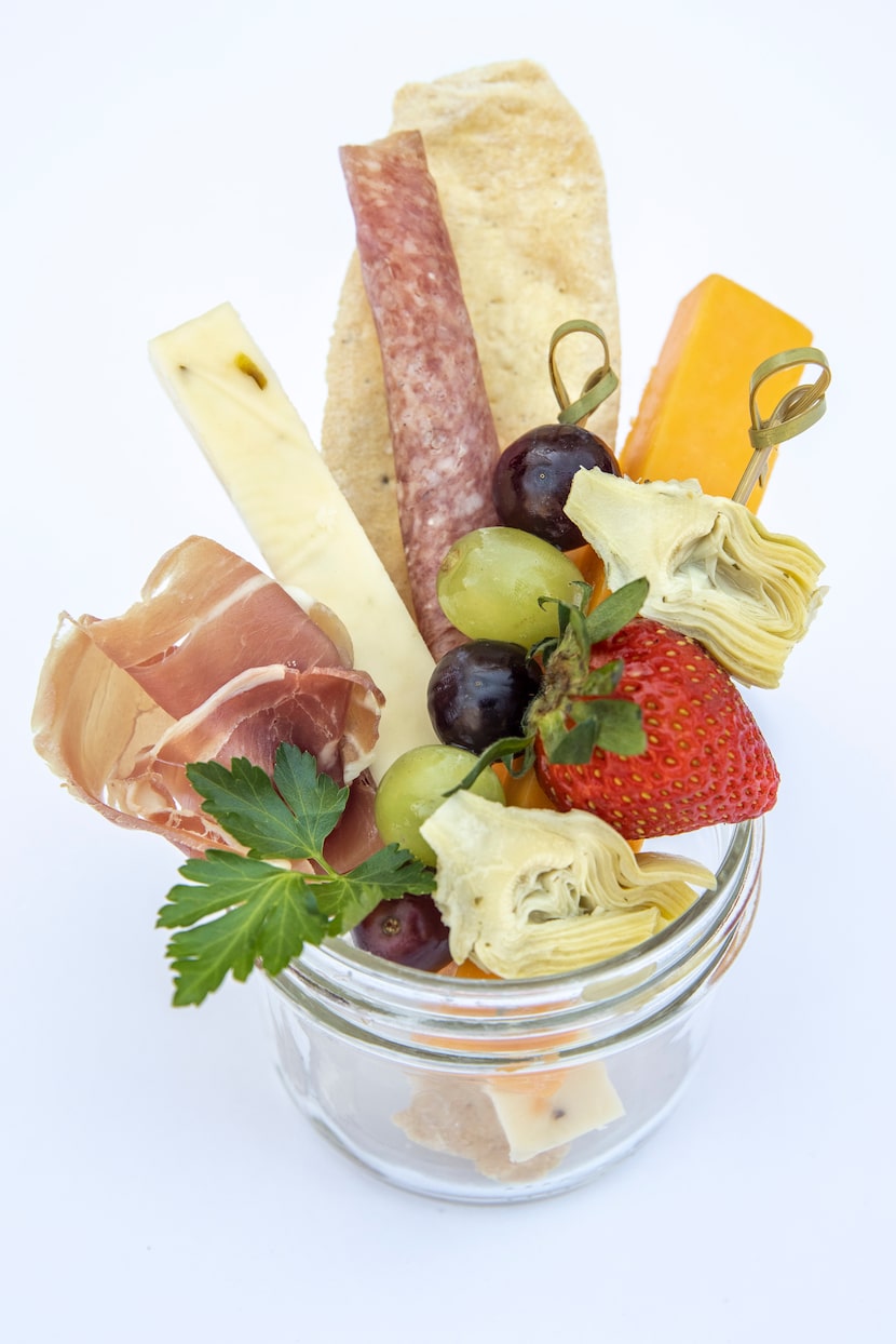 The Charcuterie Jarcuterie jar