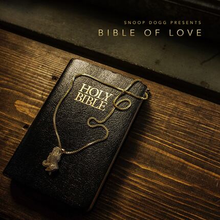 The cover art from Snoop Dogg's Gospel album, "Bible of Love."
