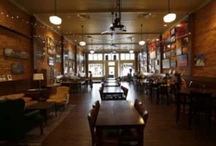  An interior shot of The Generator coffee house in downtown Garland. (Jae S. Lee/The Dallas...