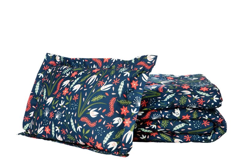 
Twin Floral Festival Comforter Set in Navy, $34.99
