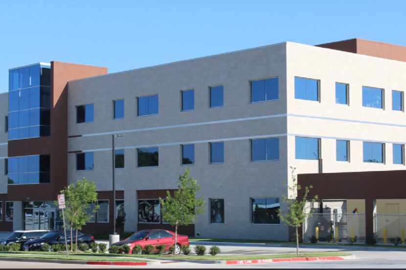 The medical building is located near Preston Road and Bush Turnpike.