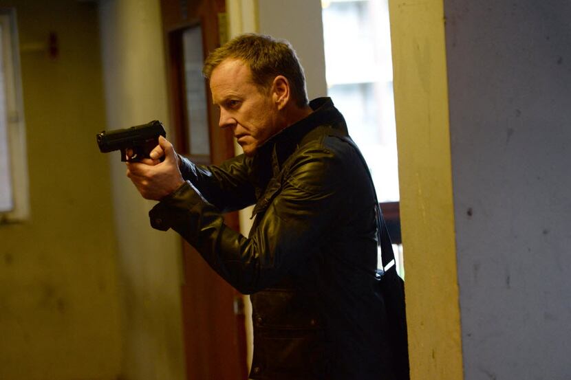 Kiefer Sutherland as Jack Bauer in 24: Live Another Day.