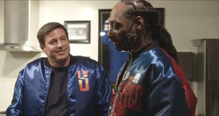 Todd Graves, left, has been friends with rapper Snoop Dogg for years. He was featured...