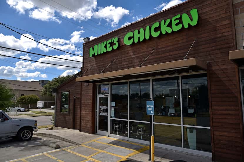 Mike's Chicken is a popular restaurant on Maple Avenue in Dallas.