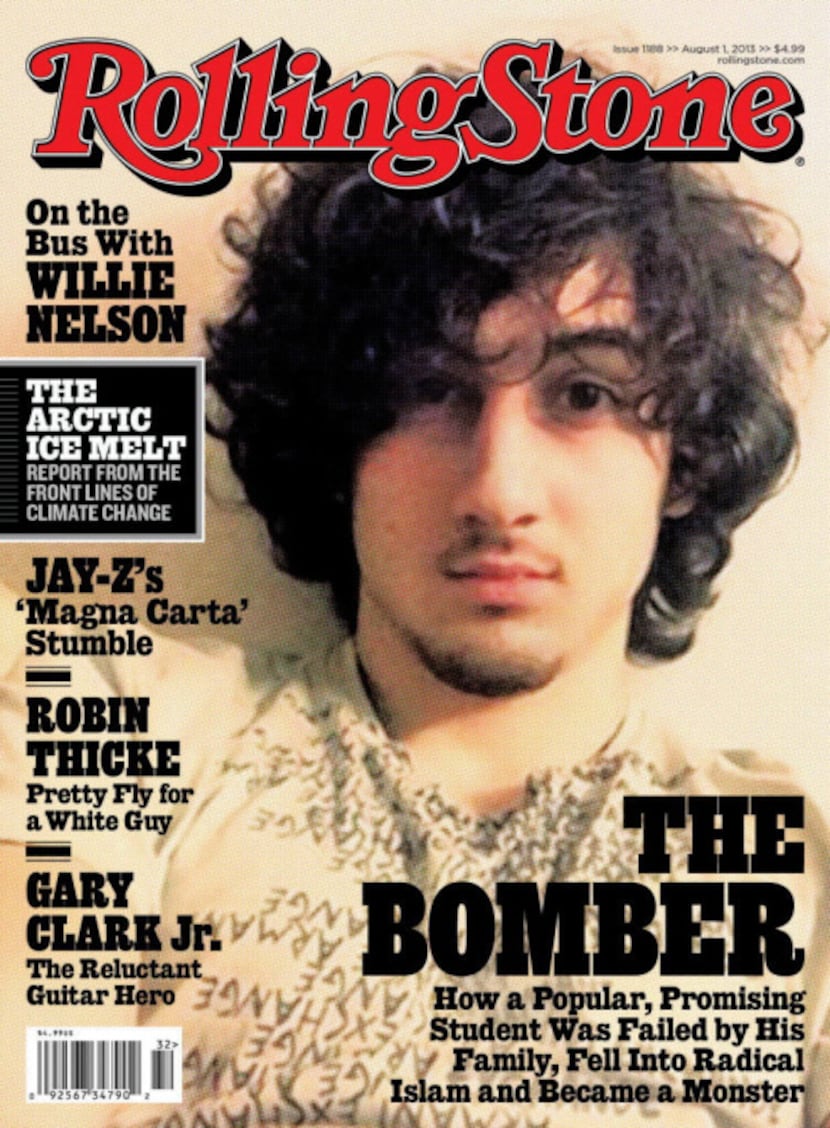 This image, courtesy of Rolling Stone magazine, shows the Aug. 1 cover. The magazine's...