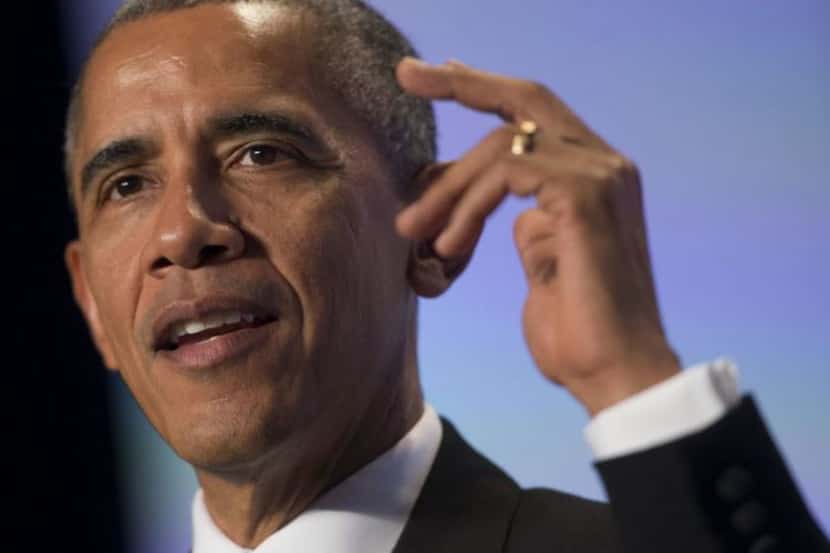  President Barack Obama addresses the nation about terrorism. (Photo by Saul Loeb-Pool/Getty...