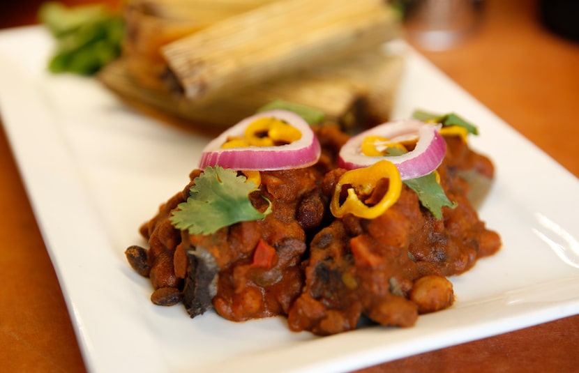 Black bean tamales