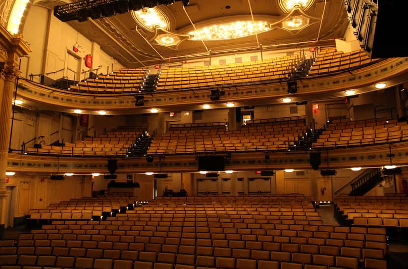 It's not often that visitors to New York can have a Broadway theater all to themselves.
