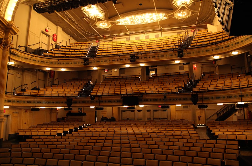 It's not often that visitors to New York can have a Broadway theater all to themselves.