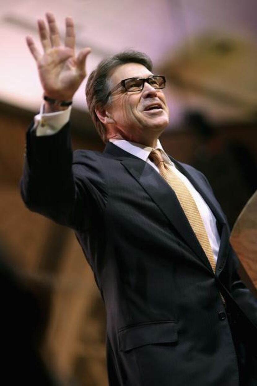 Gov. Rick Perry deserved better than the rowdy booing he received simply for showing up for...