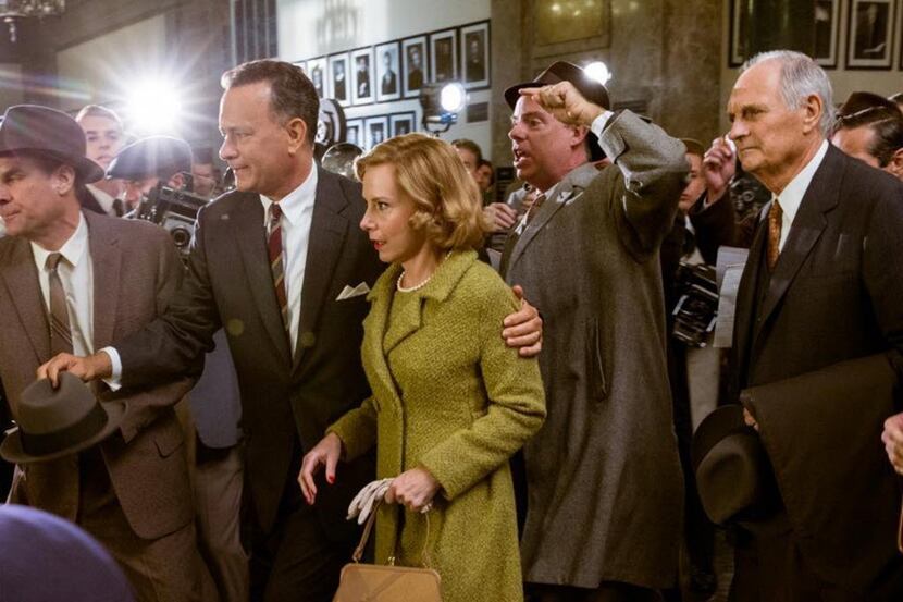 Tom Hanks, Alan Alda and Amy Ryan star in "Bridge of Spies."