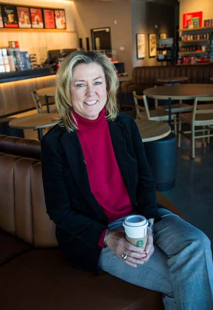 Traci York, regional vice president for Starbucks.