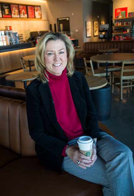 Traci York, regional vice president for Starbucks.