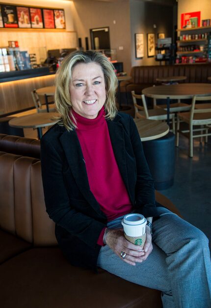 Traci York, regional vice president for Starbucks.