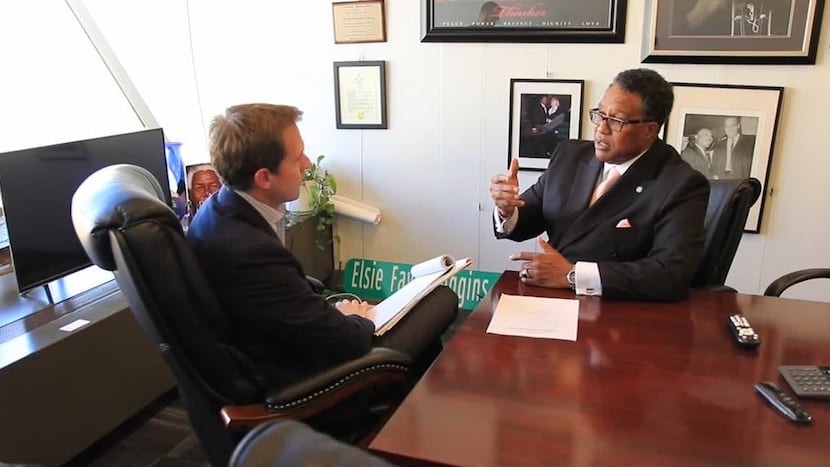 In an interview with KXAS-TV (NBC5), council member Dwaine Caraway says the money he...