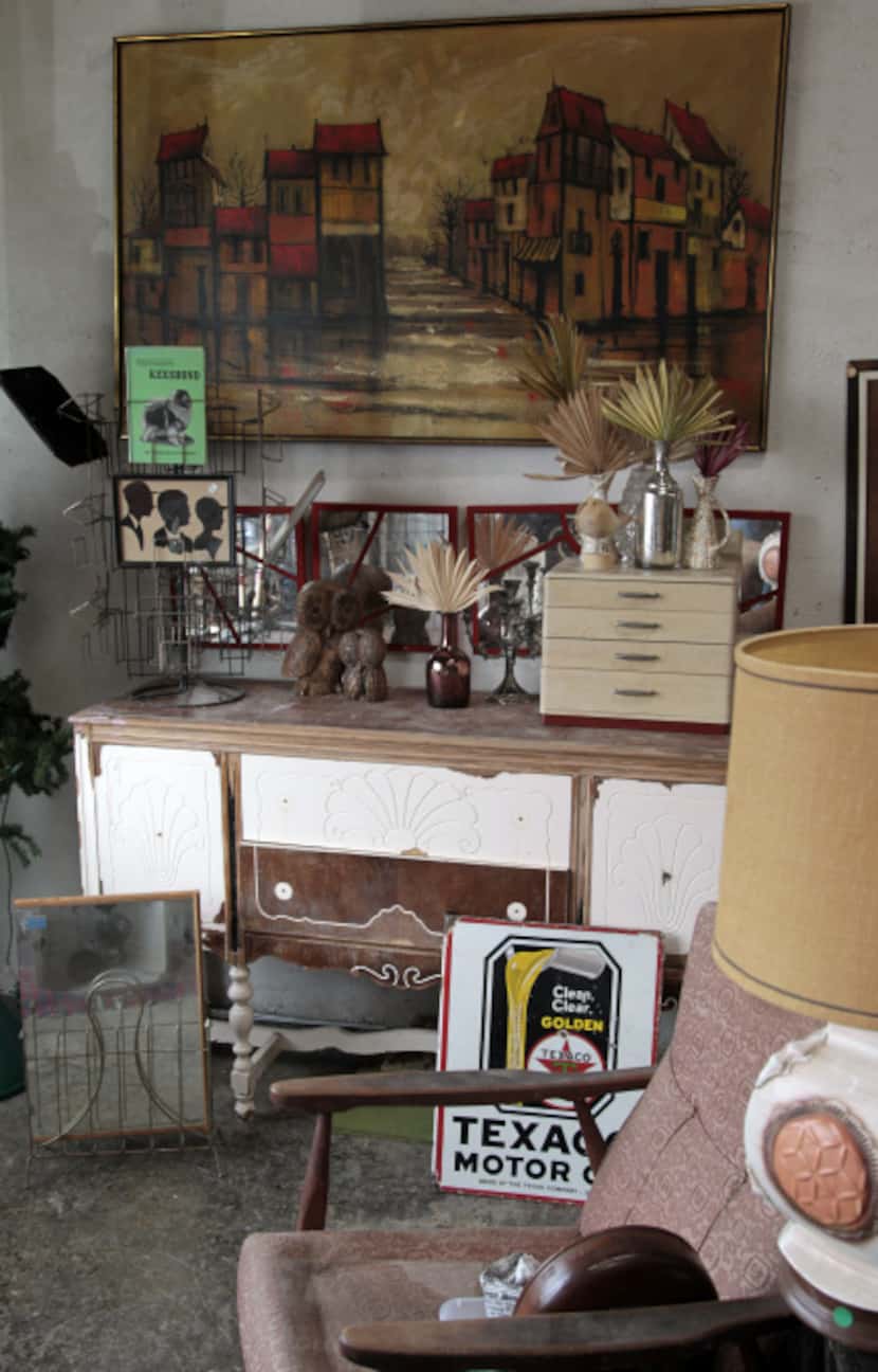  Mary Padian's shop is decked out with finds that make a home original and personal.
