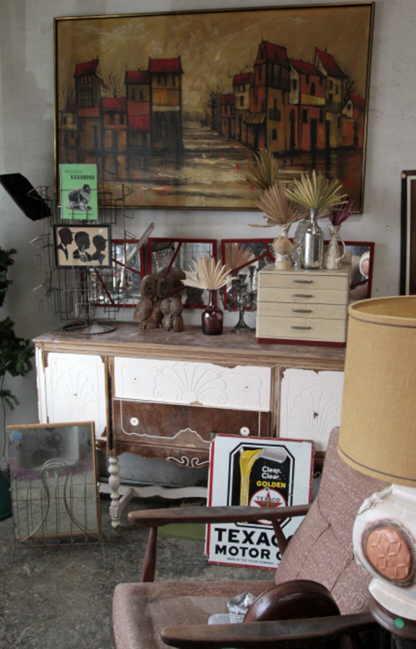  Mary Padian's shop is decked out with finds that make a home original and personal.