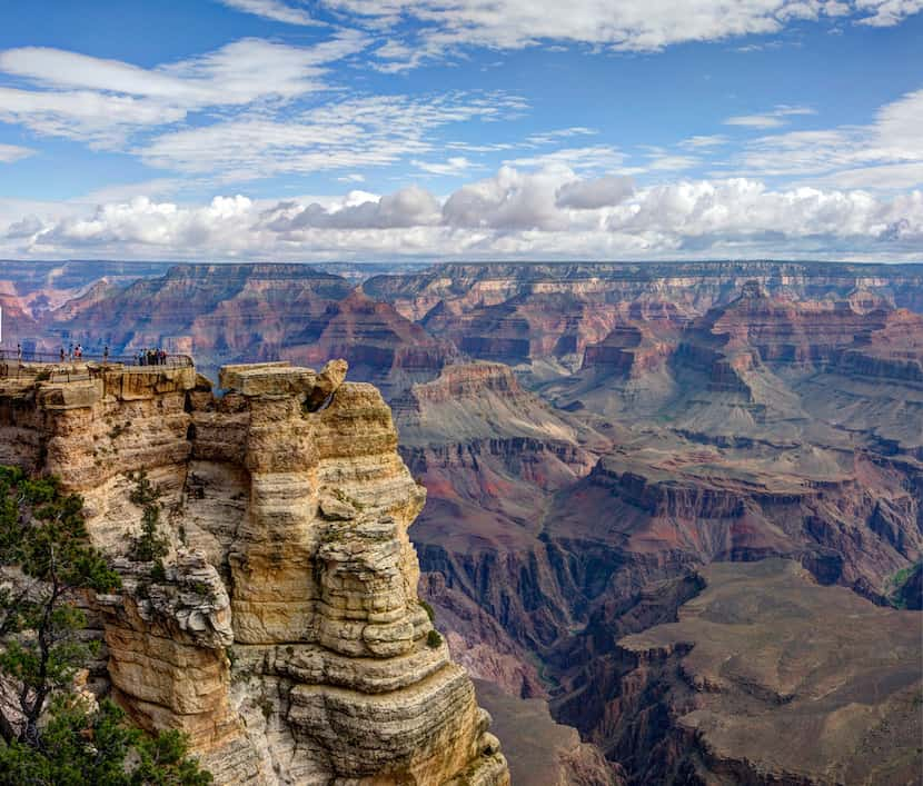 The massive scale of the Grand Canyon is hard to convey in photos — a hole 277 miles long,...