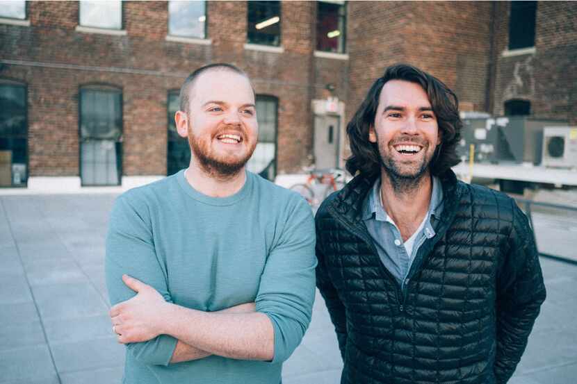Zack Akers (left) and Skip Bronkie are co-creators of the podcast Limetown 