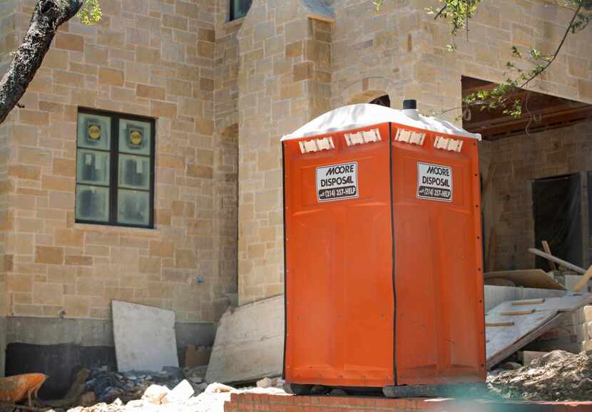 
Portable toilets that can be tucked out of view behind a property don't have to be...