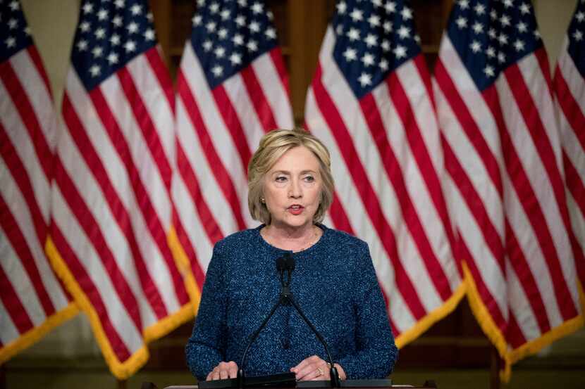 Hillary Clinton (Andrew Harnik/The Associated Press)