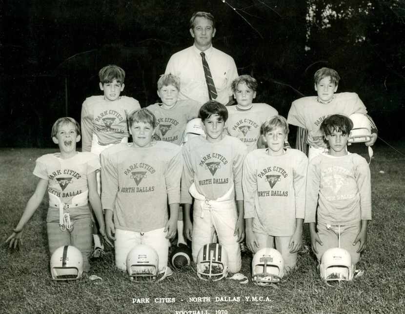 Park Cities North Dallas YMCA football team 1970