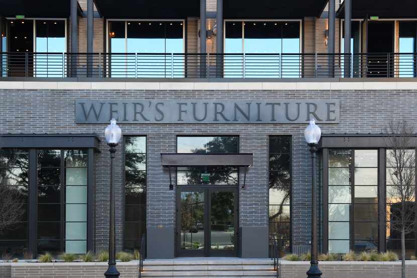Weir's Furniture returns to Knox Street in a new store that opens March 30. The entrance to...