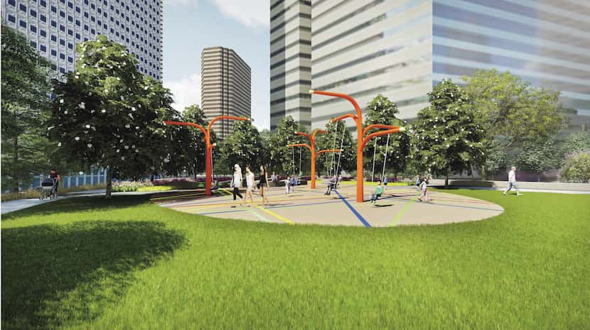 For $10 million you can name Pacific Plaza park will open in 2019.