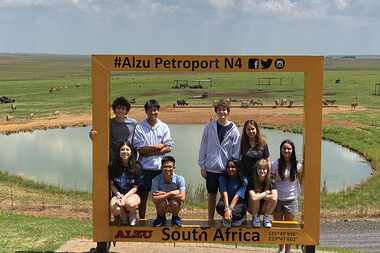 Westlake Academy students traveled to South Africa to attend a recent International Student...