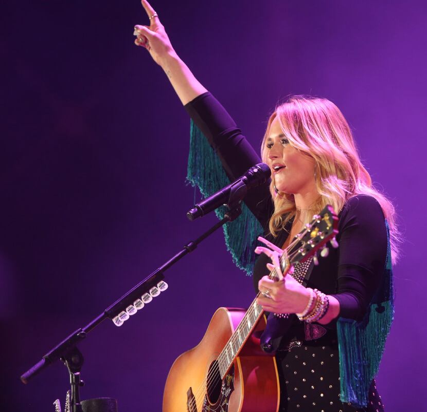 Miranda Lambert performs at the Toyota Stadium in Frisco on May 6, 2017. 